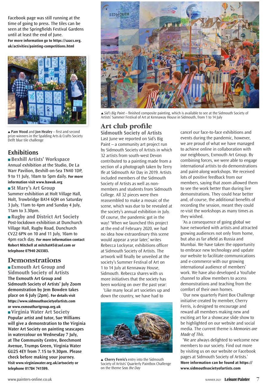 Leisure Painter & The Artist Preview Pages