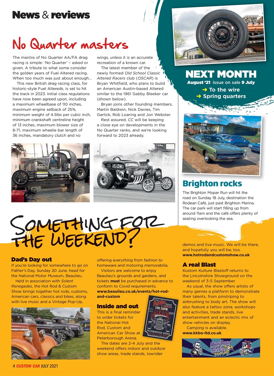 Custom Car Preview Pages