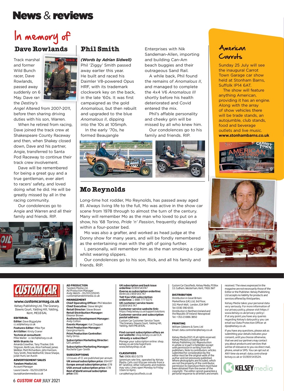 Custom Car Preview Pages