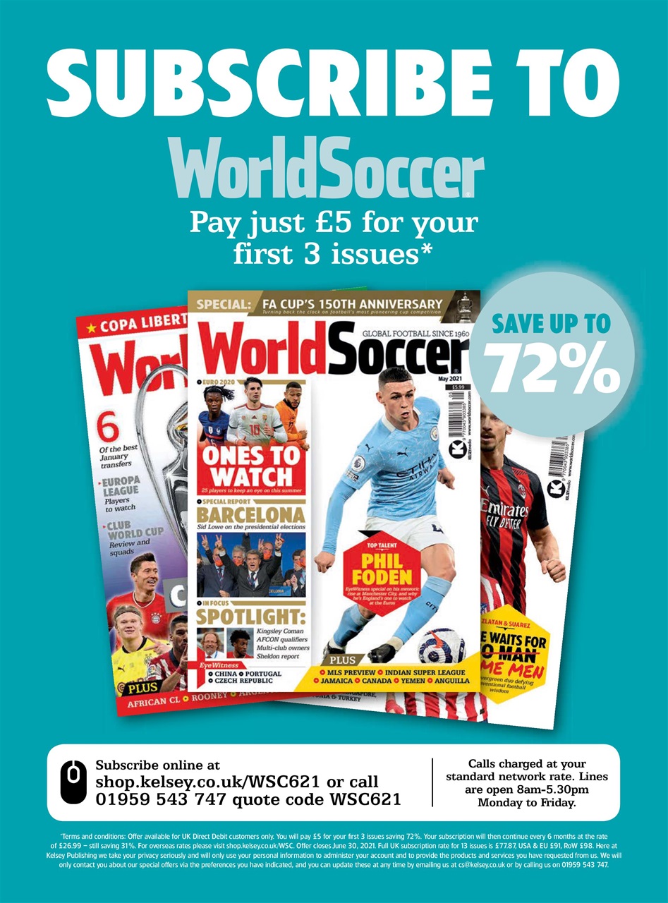 World Soccer Presents Preview Pages