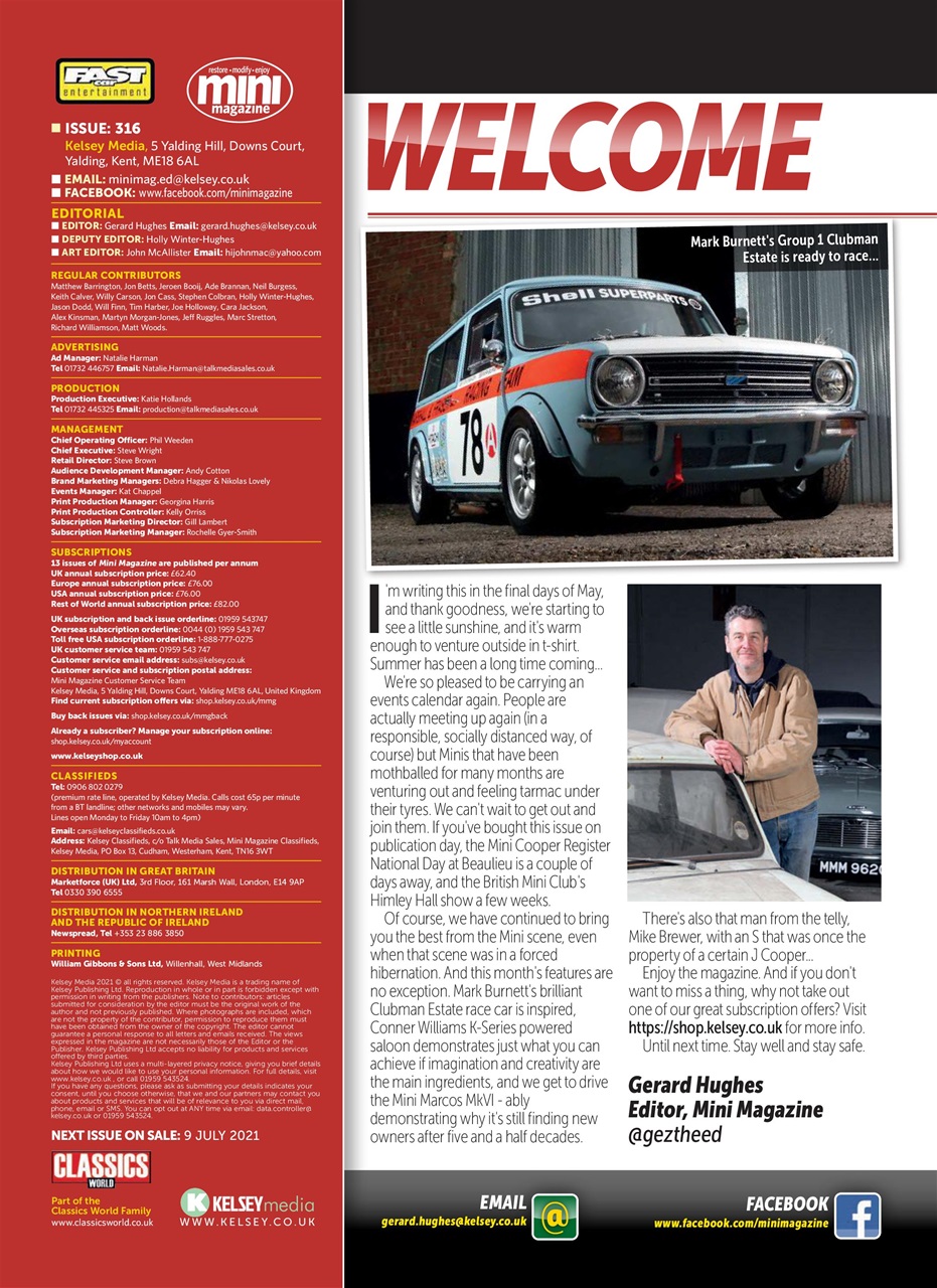 Mini Magazine Preview Pages