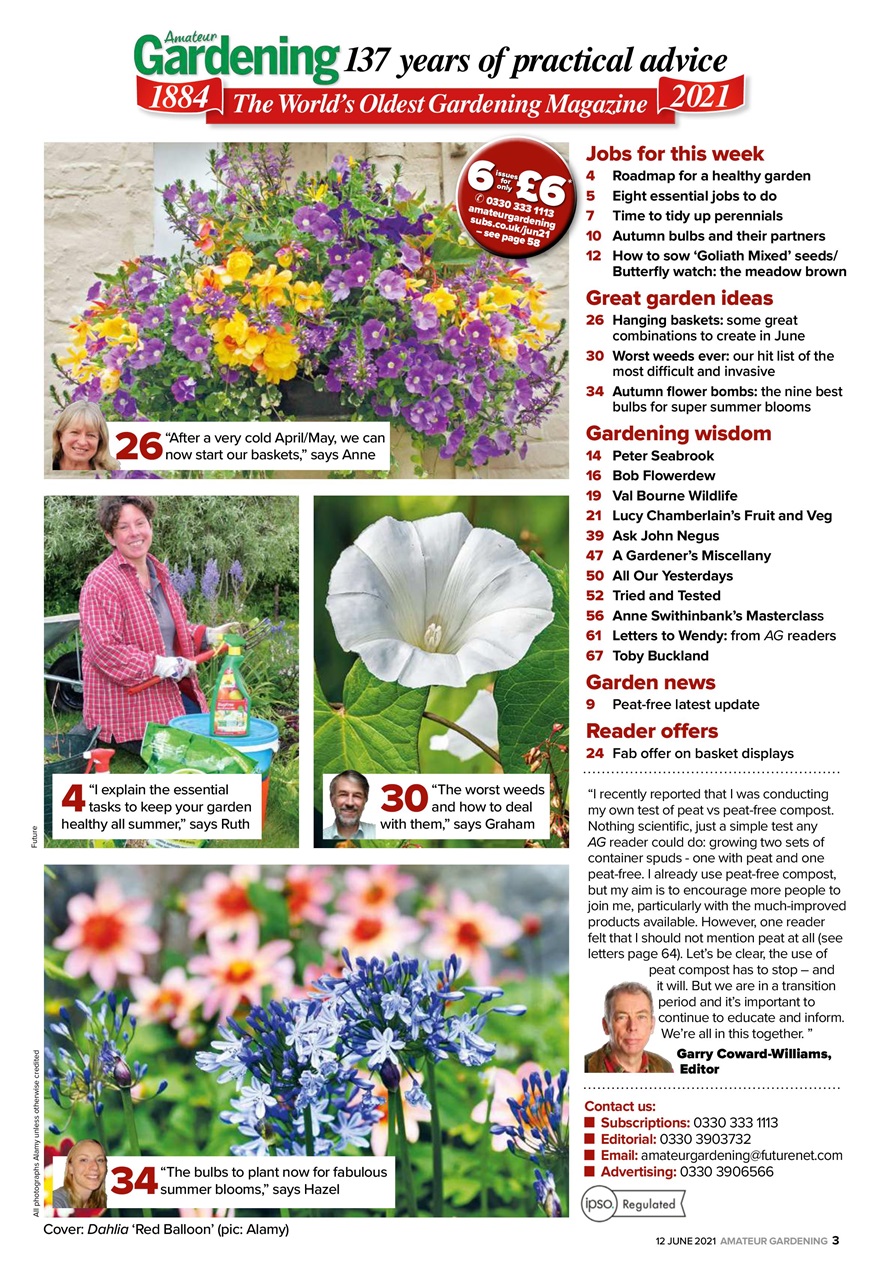 Amateur Gardening Preview Pages
