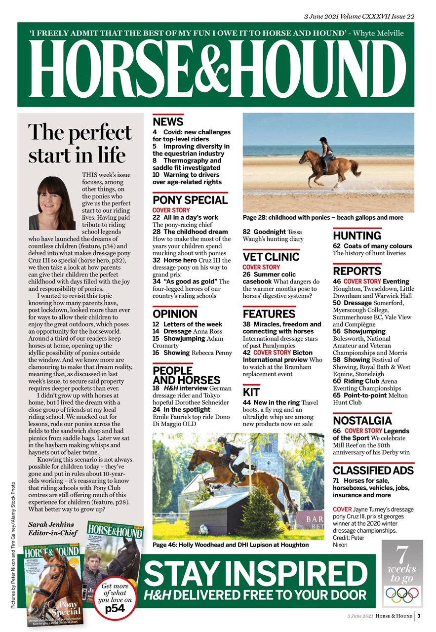 Horse & Hound Preview Pages