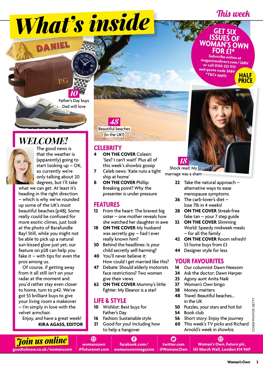 Woman's Own Preview Pages