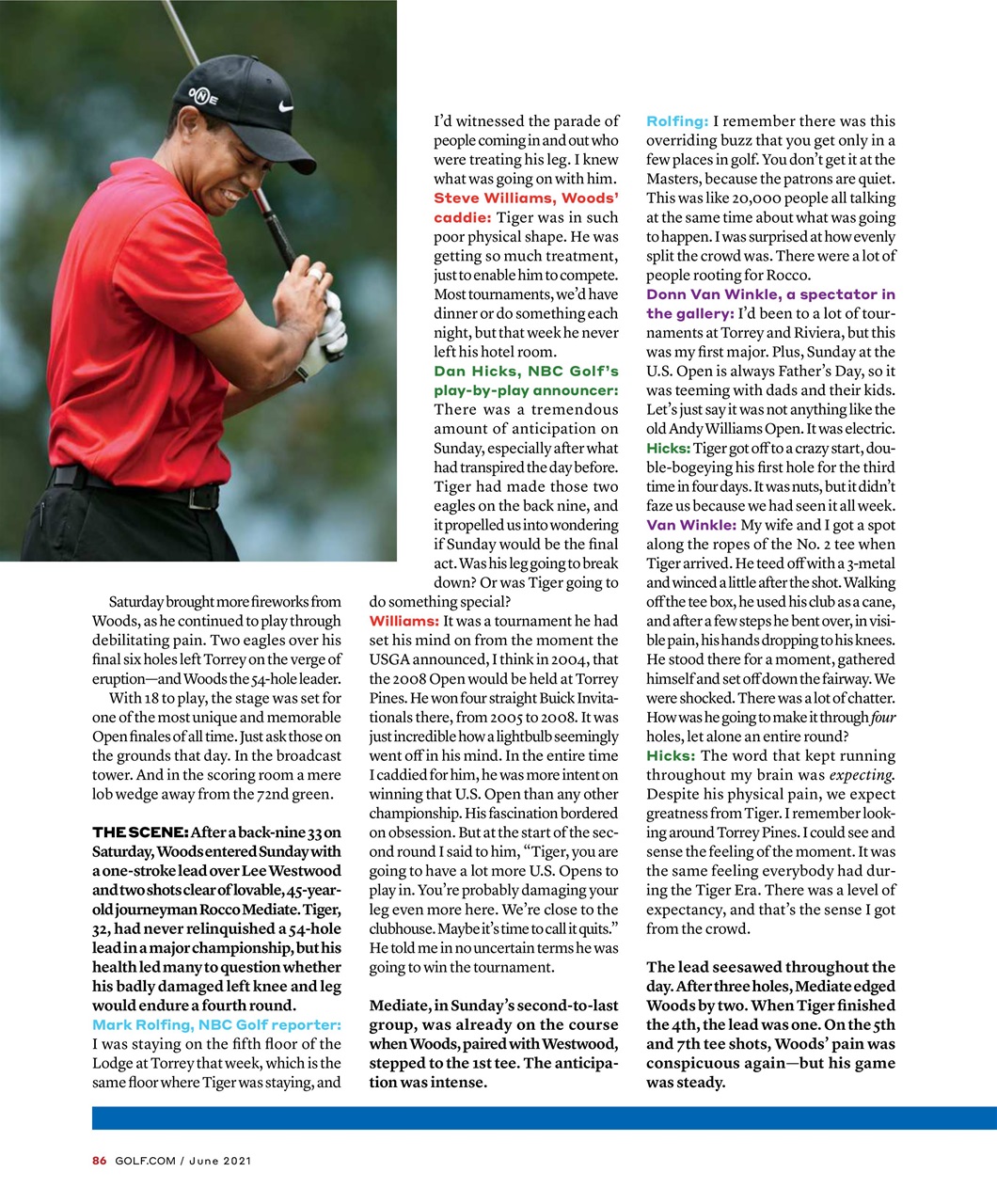 Golf Magazine Preview Pages
