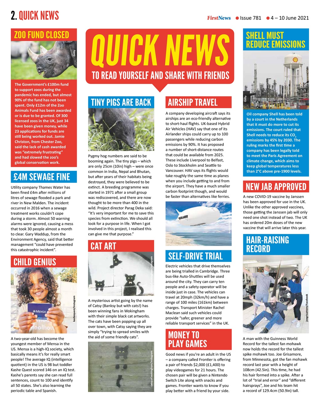 First News Preview Pages