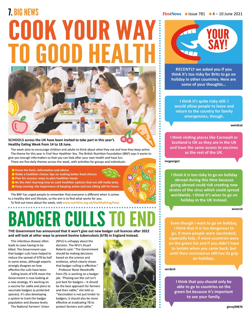 First News Preview Pages