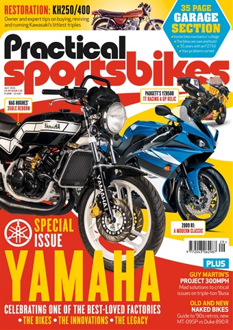 Practical Sportsbikes issue July 2021