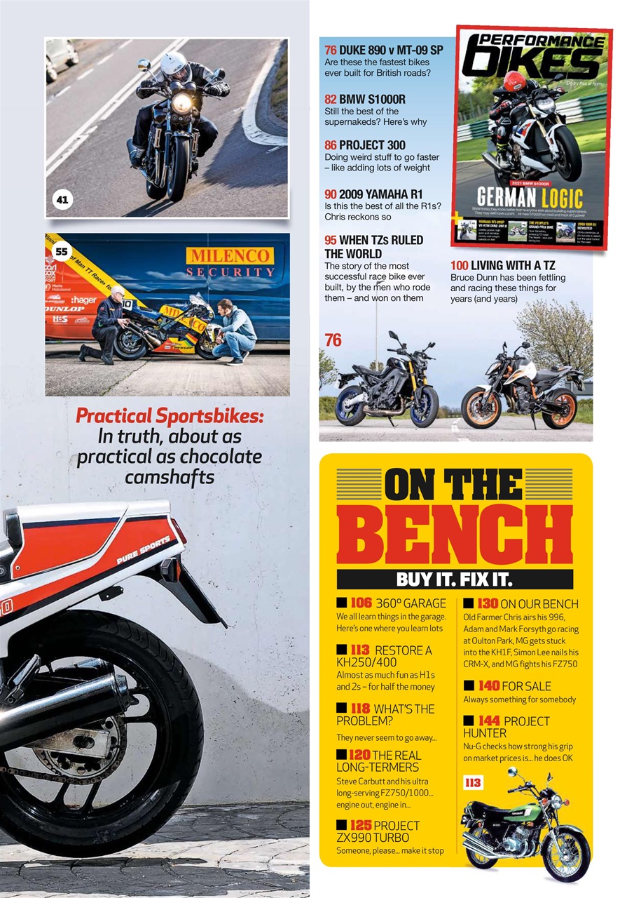 Practical Sportsbikes Preview Pages