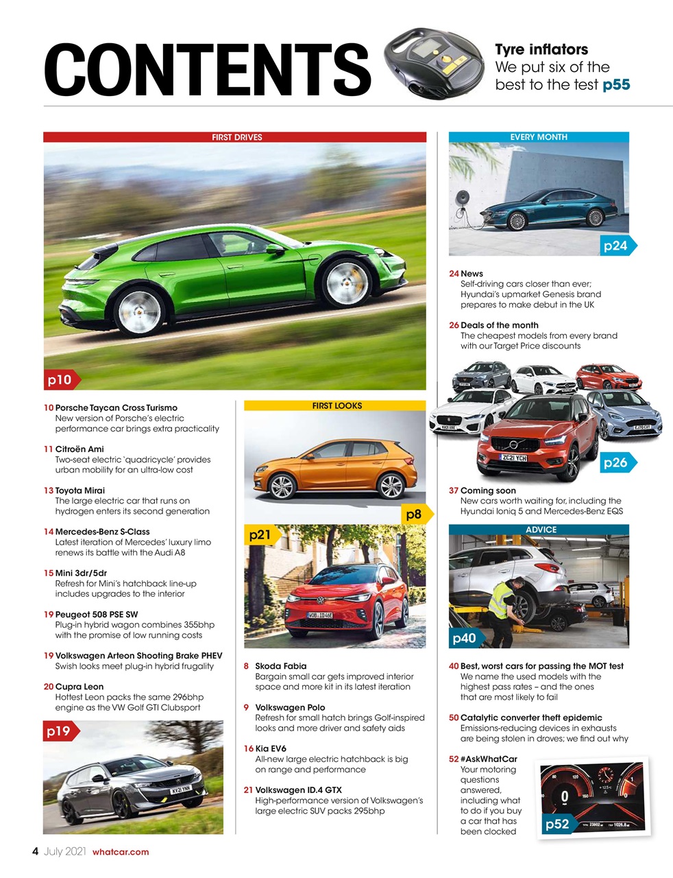 What Car? Preview Pages