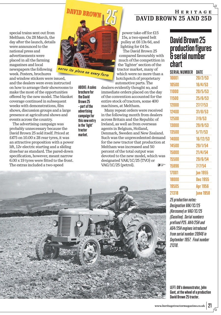 Classic Tractor Preview Pages
