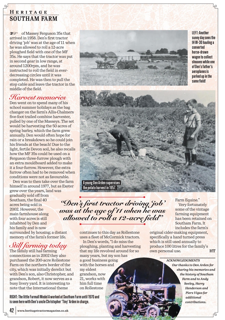 Classic Tractor Preview Pages