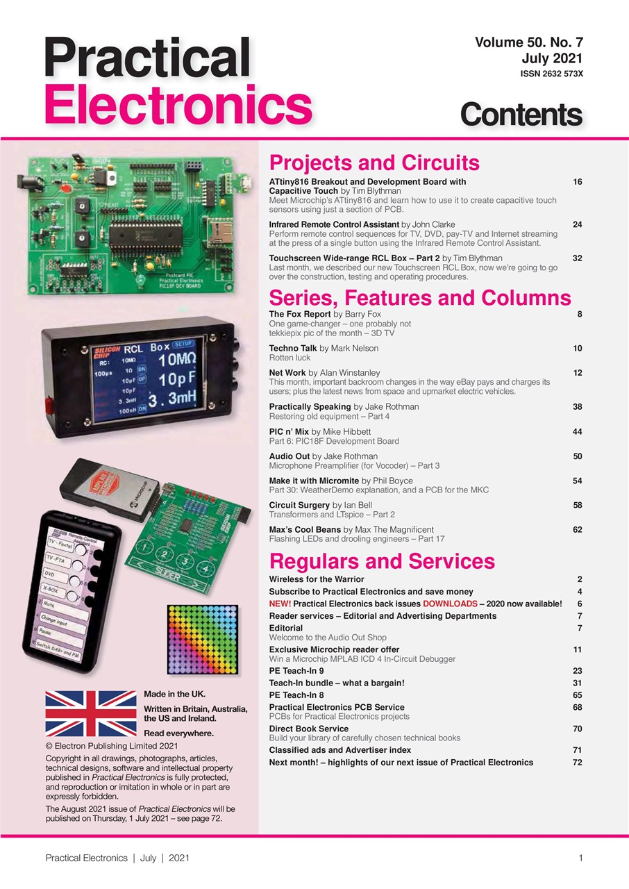 Practical Electronics Preview Pages
