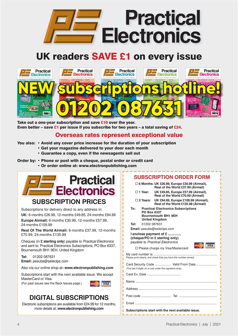 Practical Electronics Preview Pages