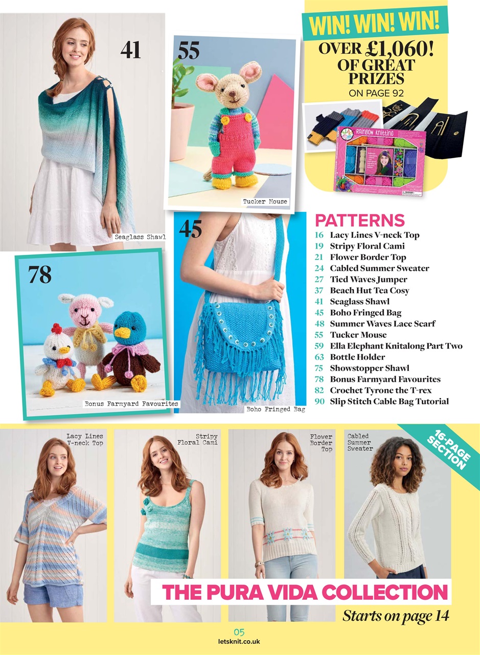 Let's Knit Preview Pages