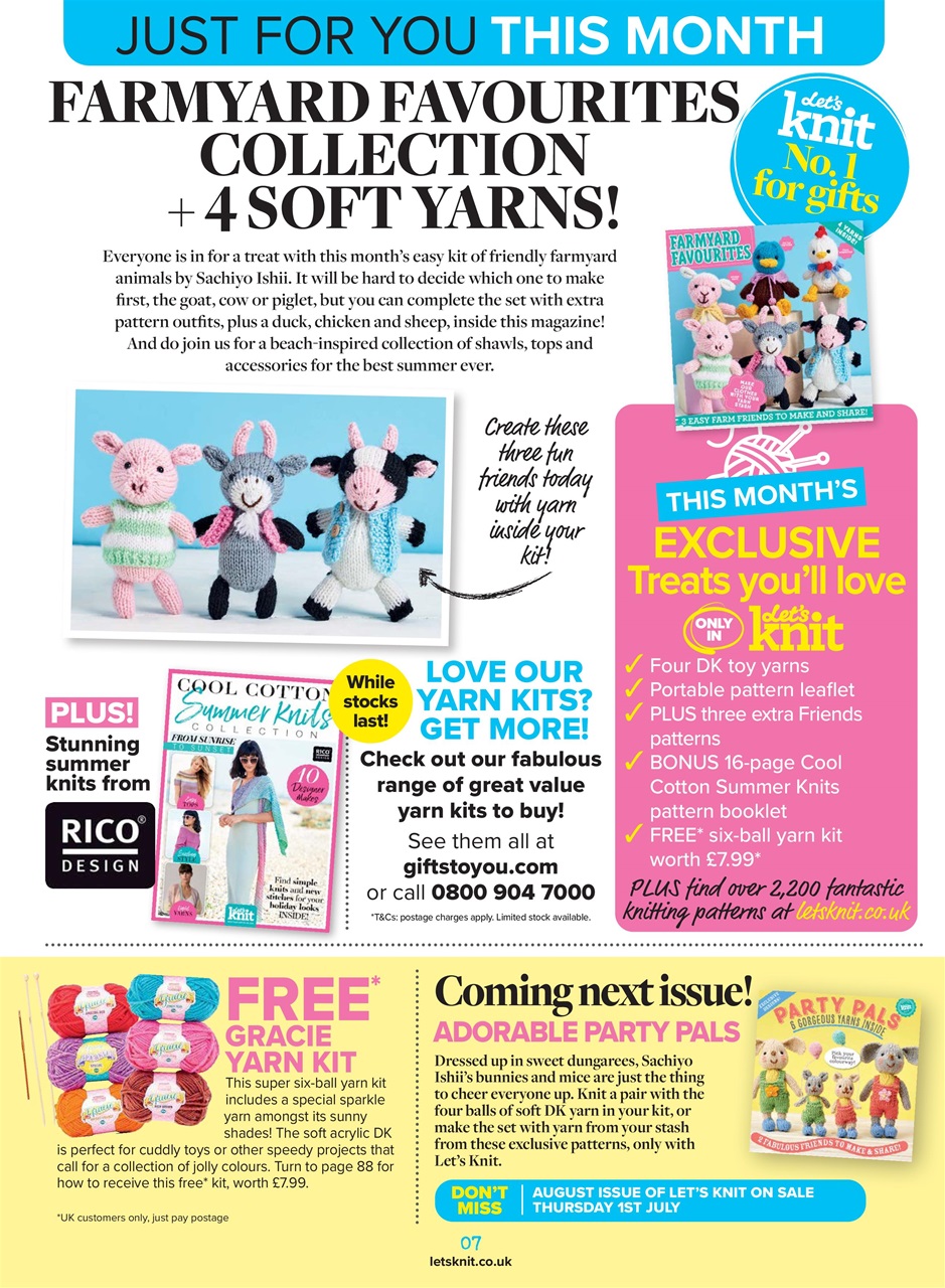 Let's Knit Preview Pages