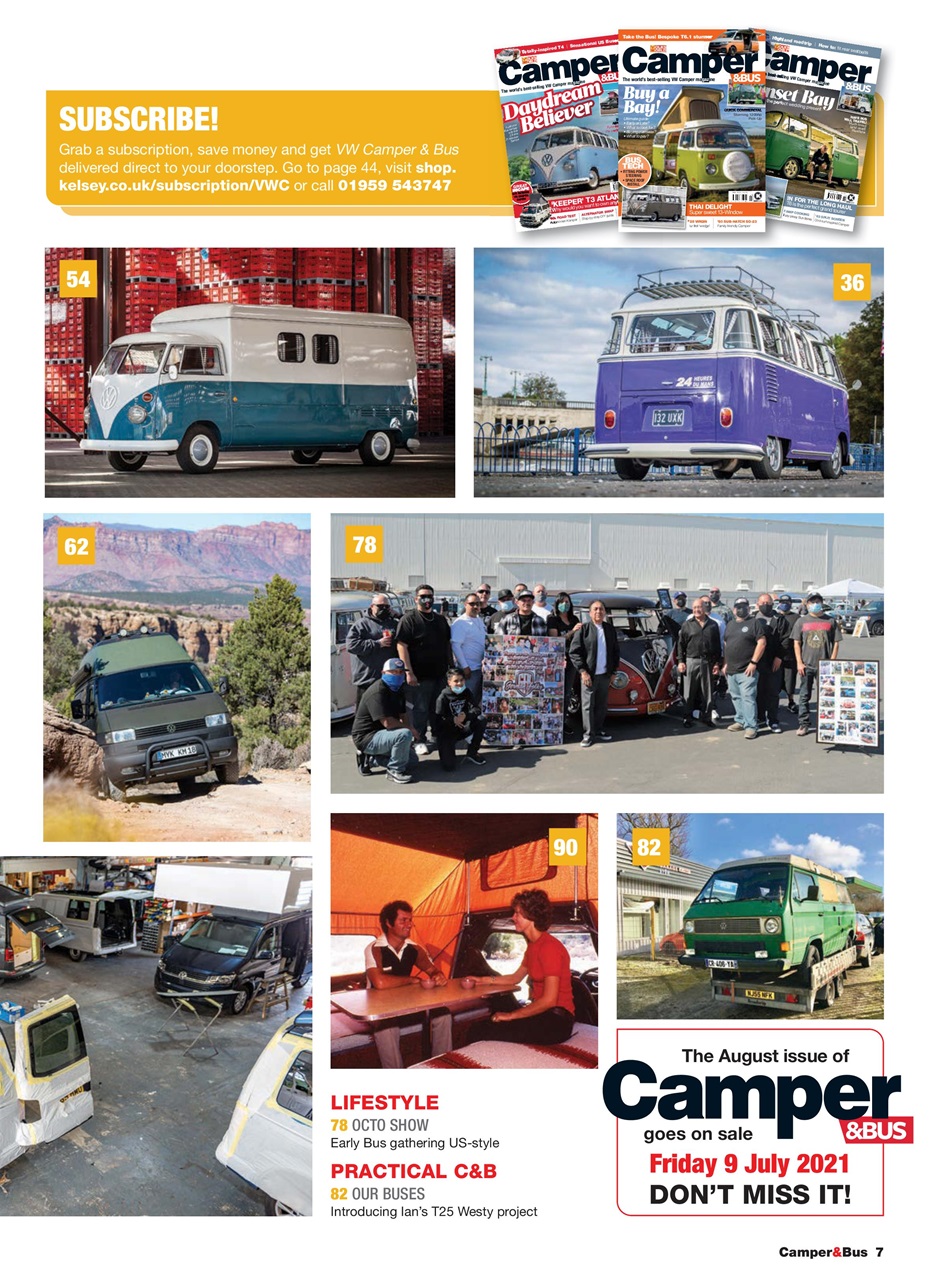 VW Camper Preview Pages