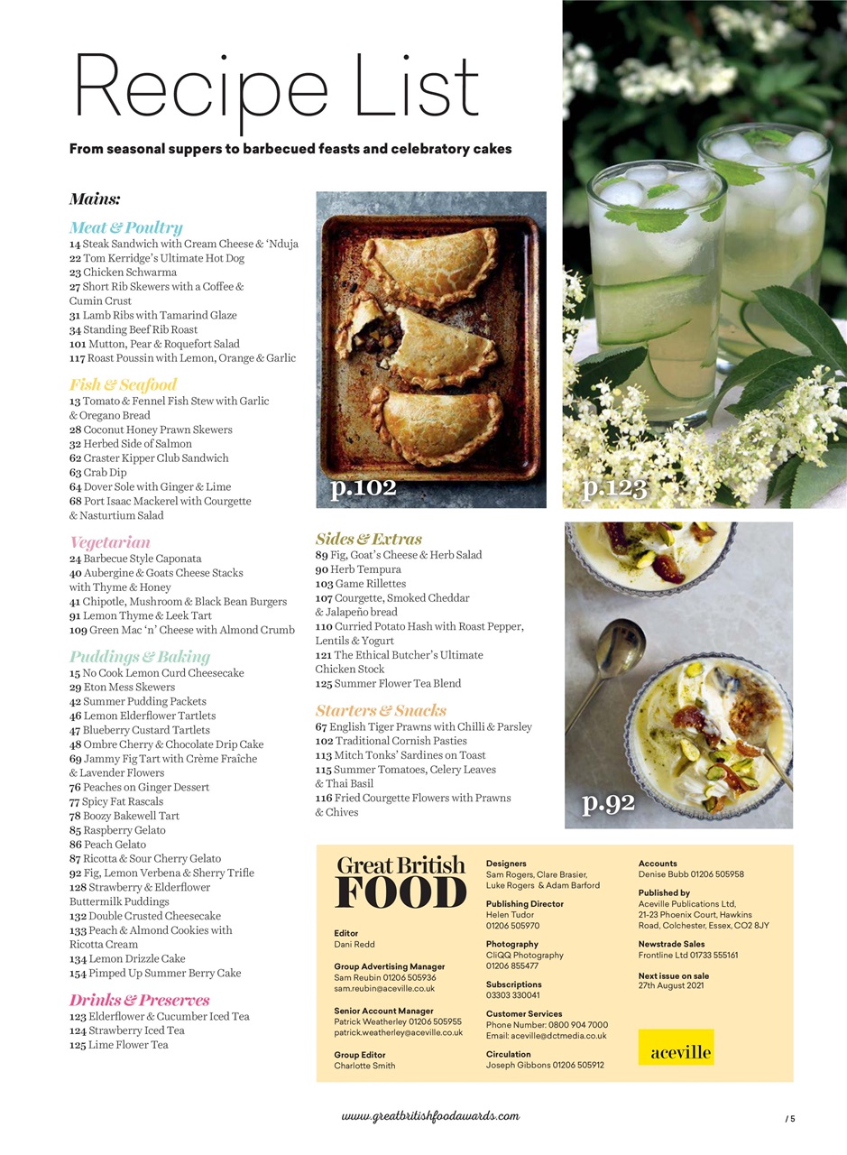 Great British Food Preview Pages