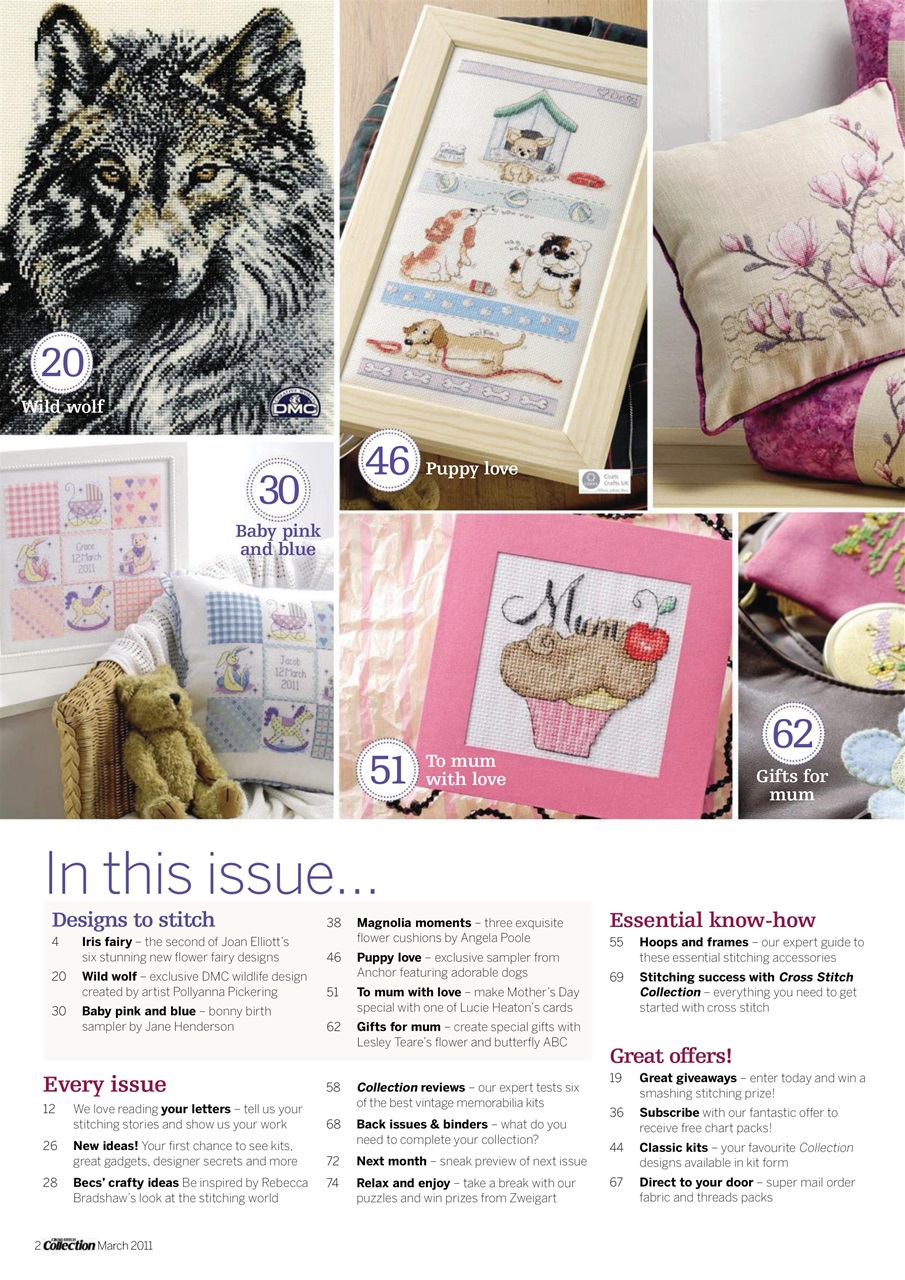 Cross Stitch Collection Preview Pages