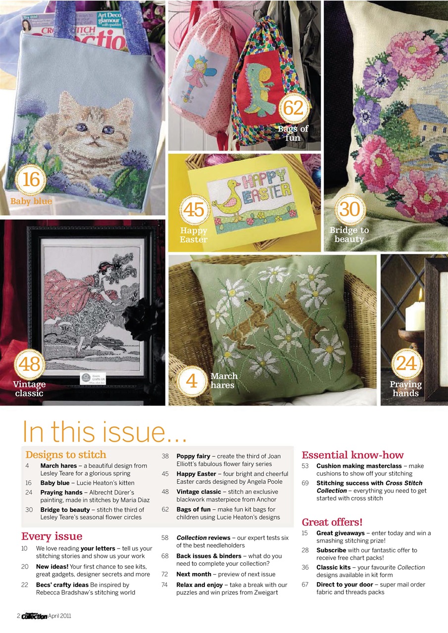 Cross Stitch Collection Preview Pages