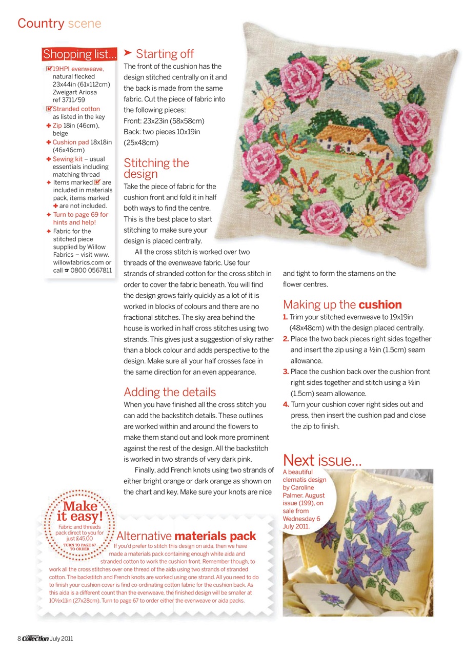 Cross Stitch Collection Preview Pages