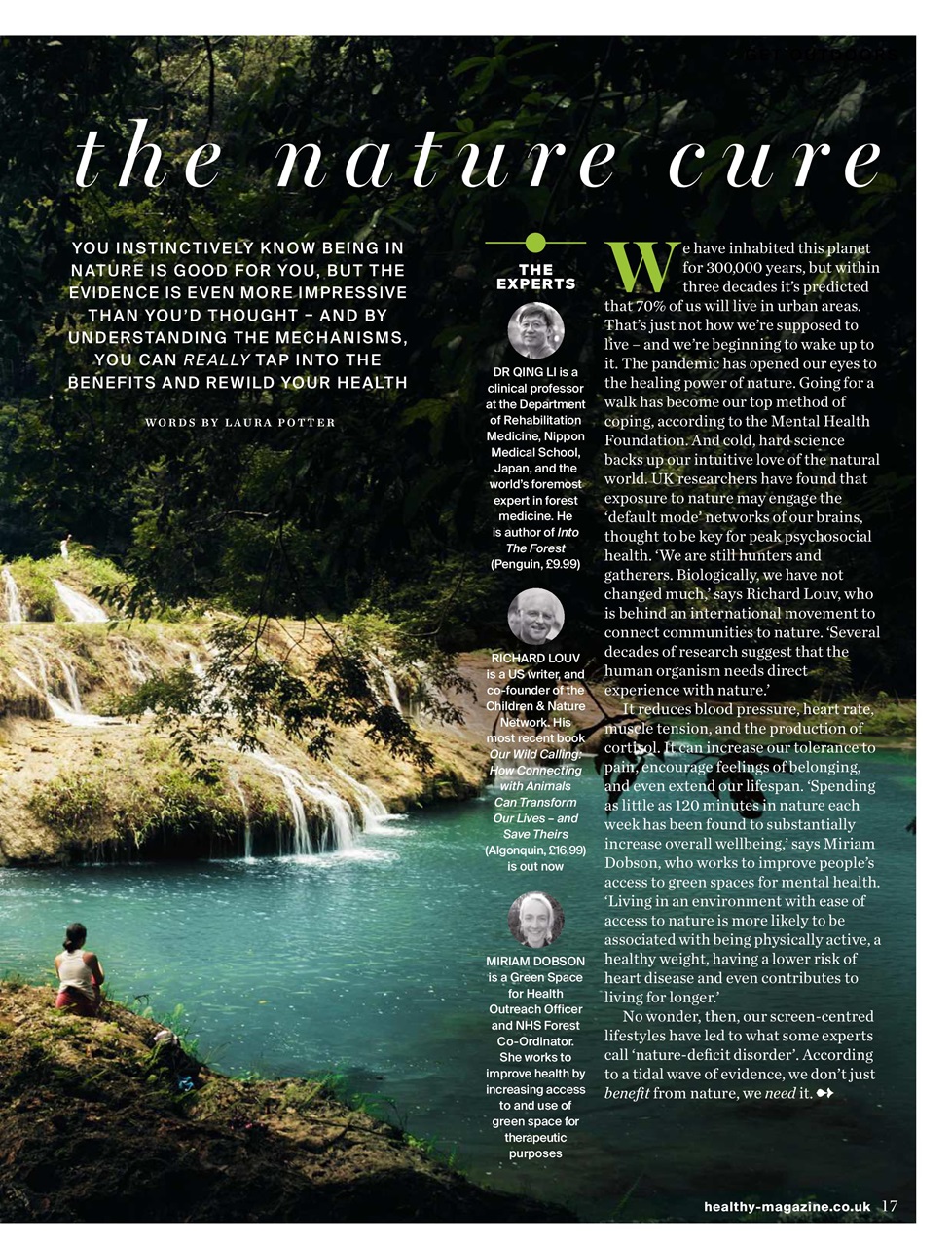 Healthy Magazine Preview Pages