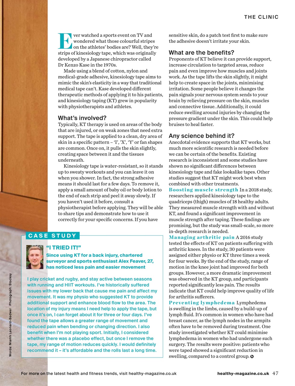 Healthy Magazine Preview Pages