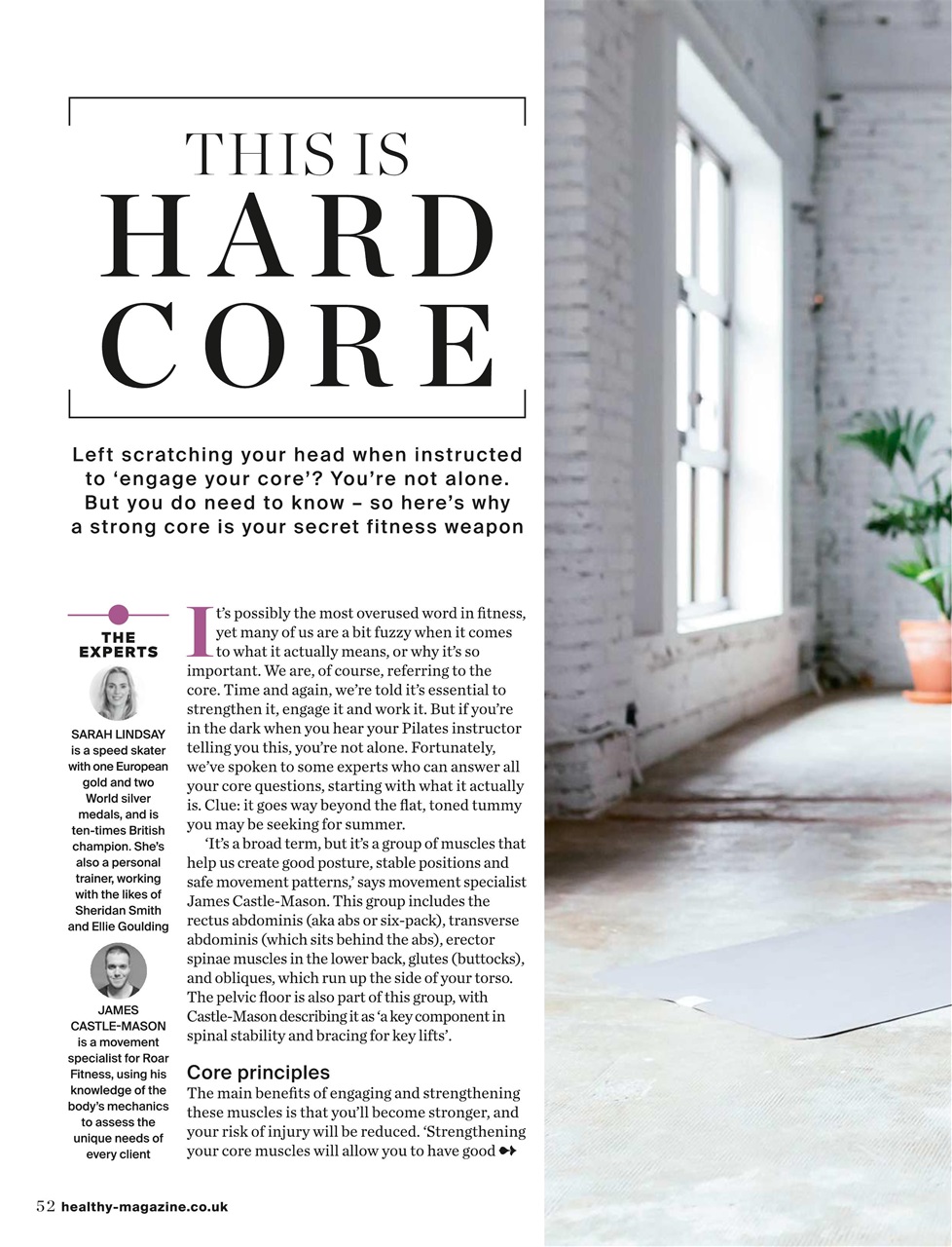 Healthy Magazine Preview Pages