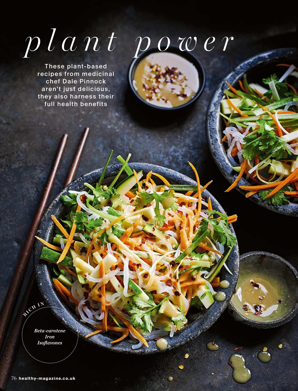 Healthy Magazine Preview Pages