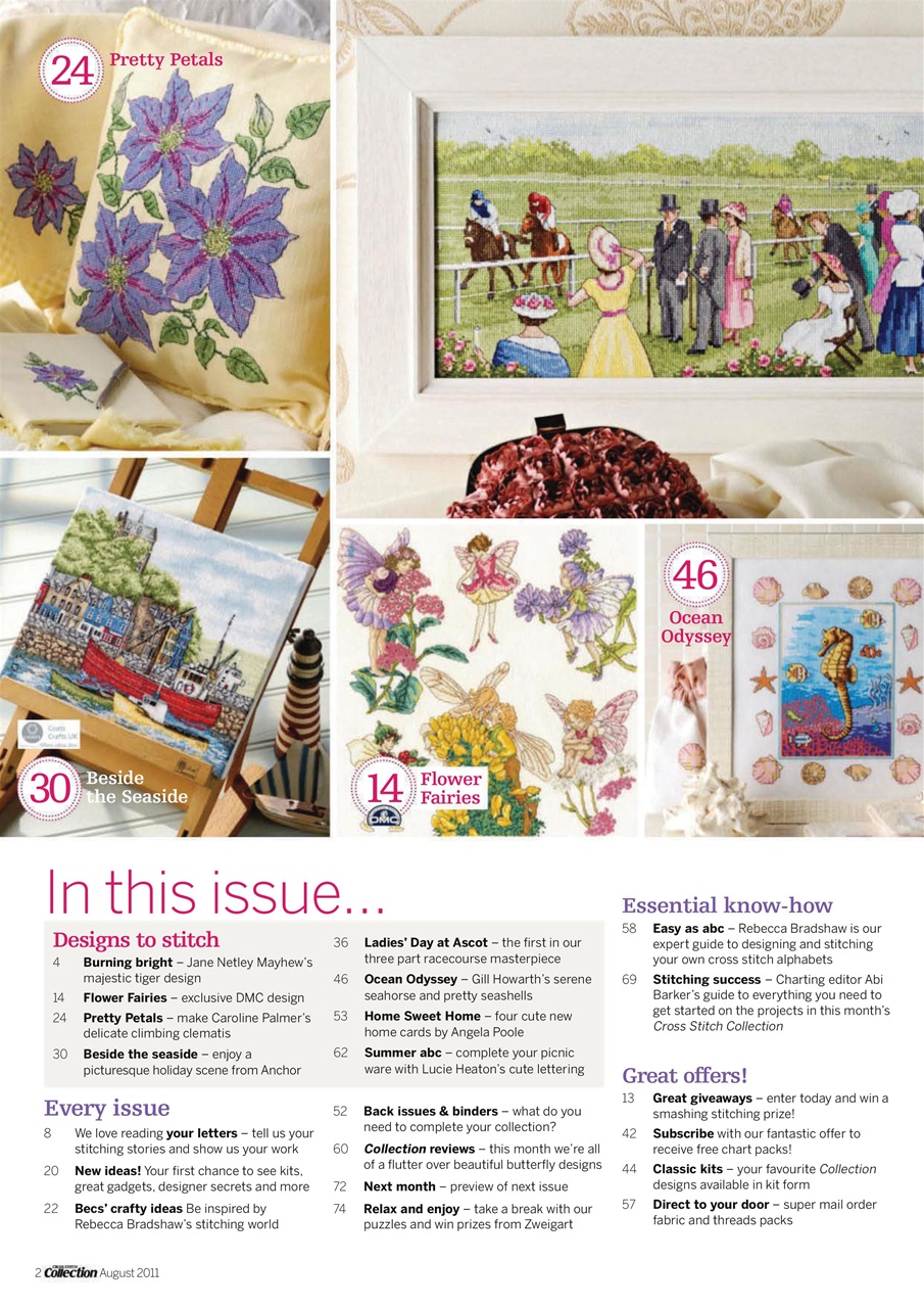 Cross Stitch Collection Preview Pages