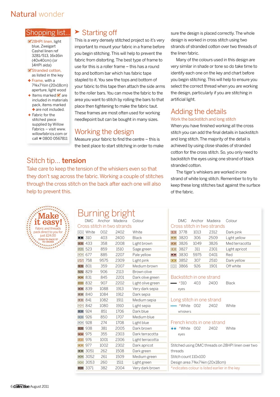 Cross Stitch Collection Preview Pages