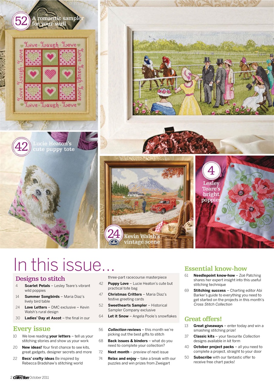 Cross Stitch Collection Preview Pages