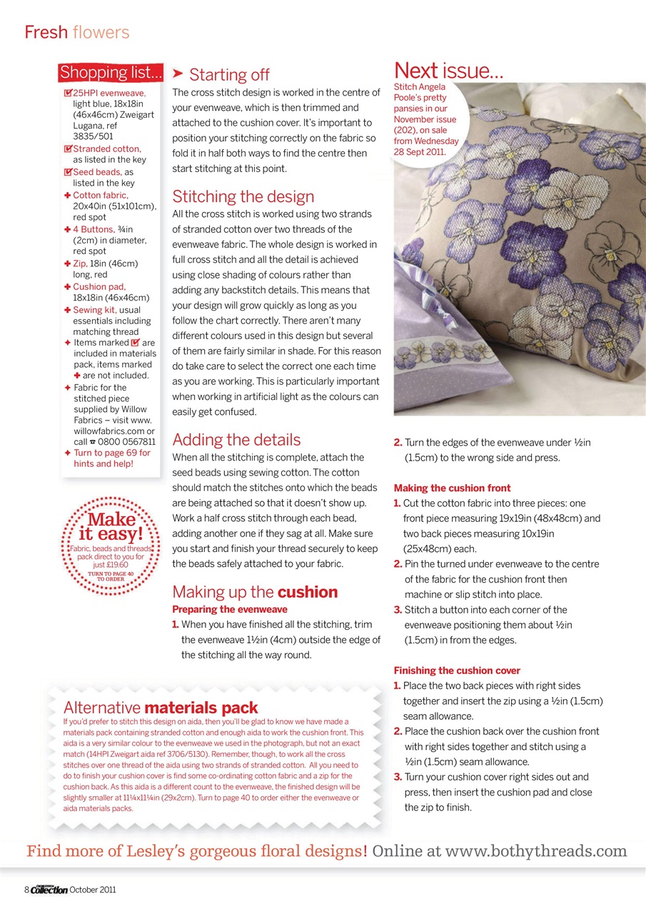 Cross Stitch Collection Preview Pages