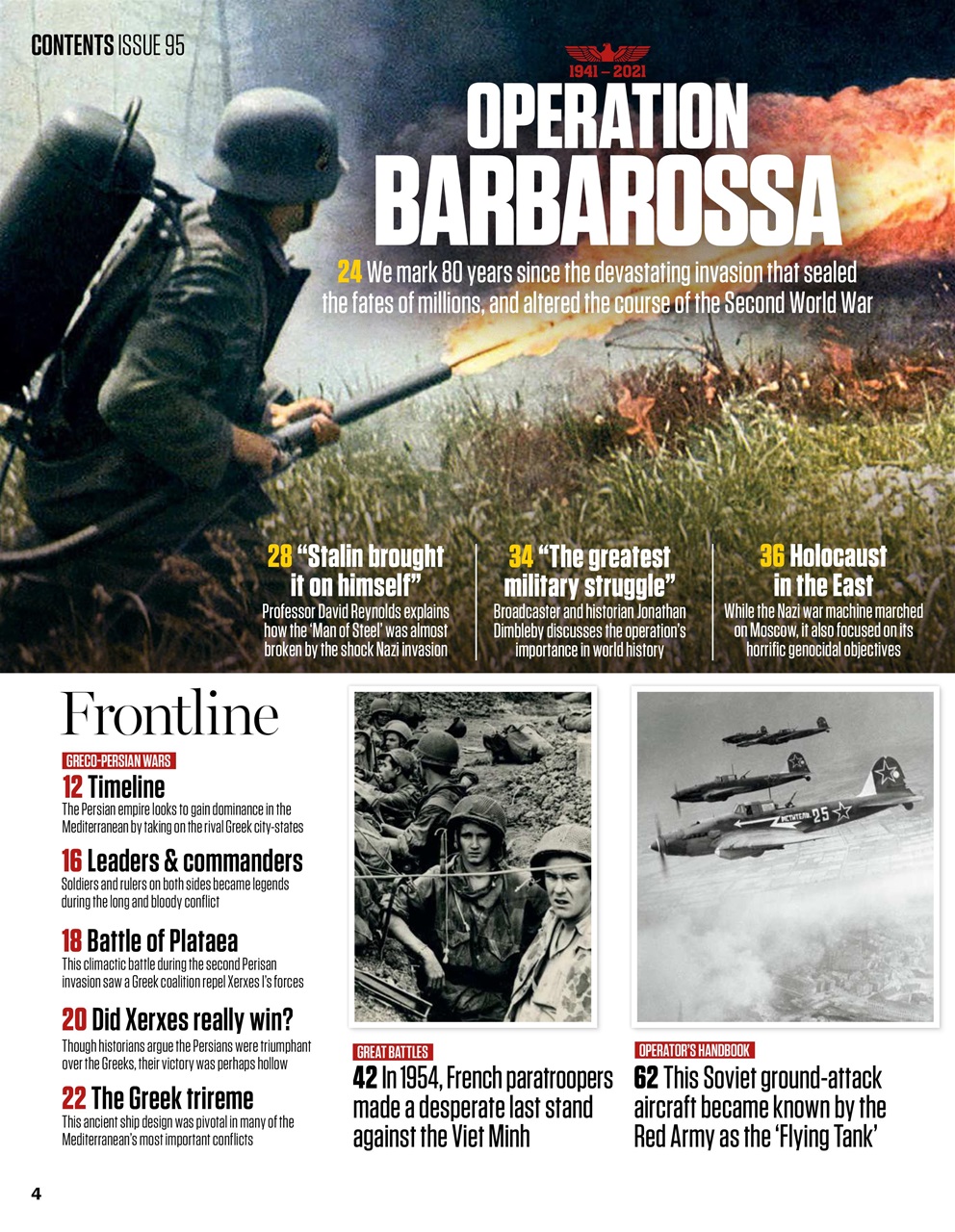 History of War Preview Pages