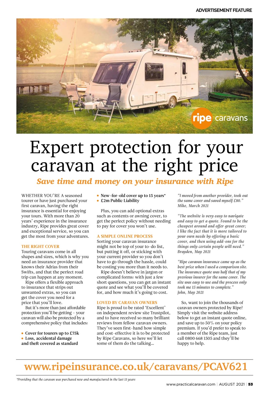 Practical Caravan Preview Pages