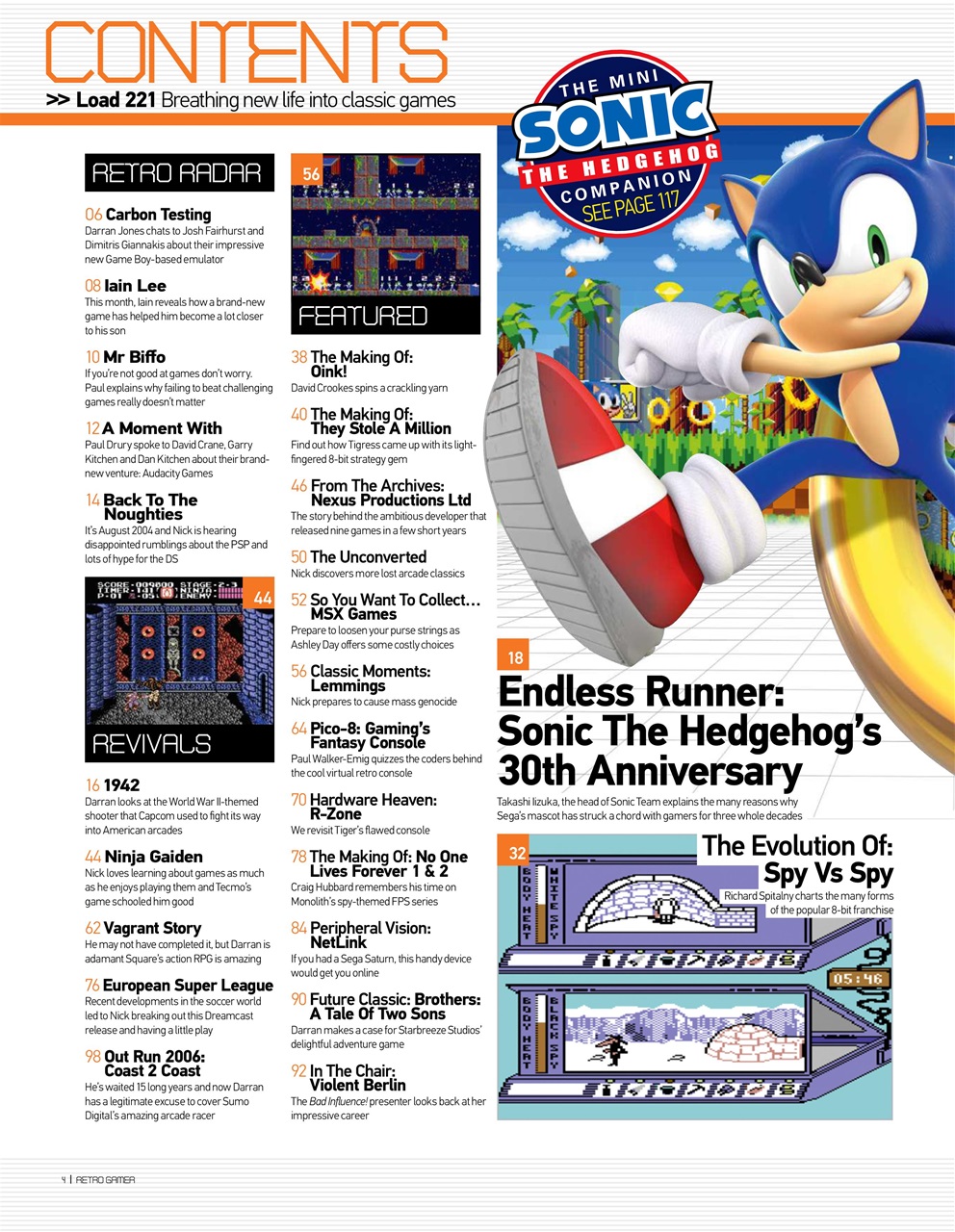 Retro Gamer Preview Pages