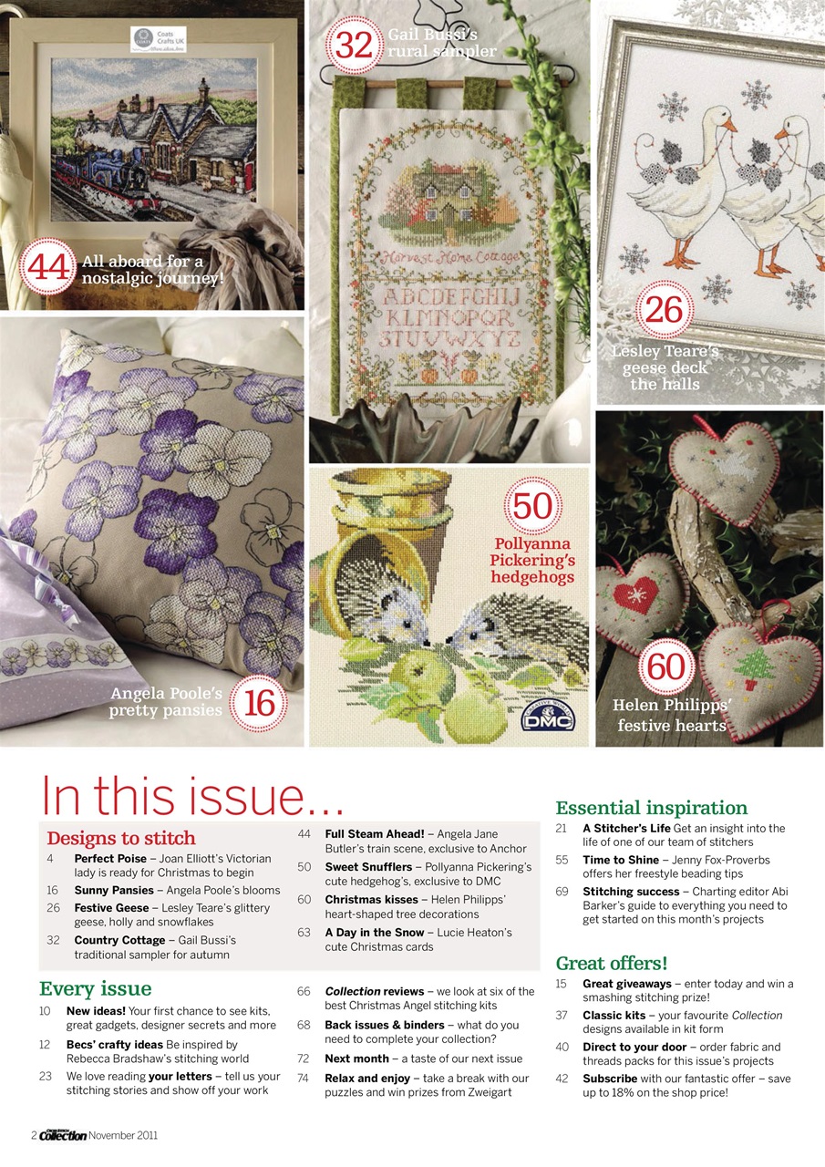 Cross Stitch Collection Preview Pages