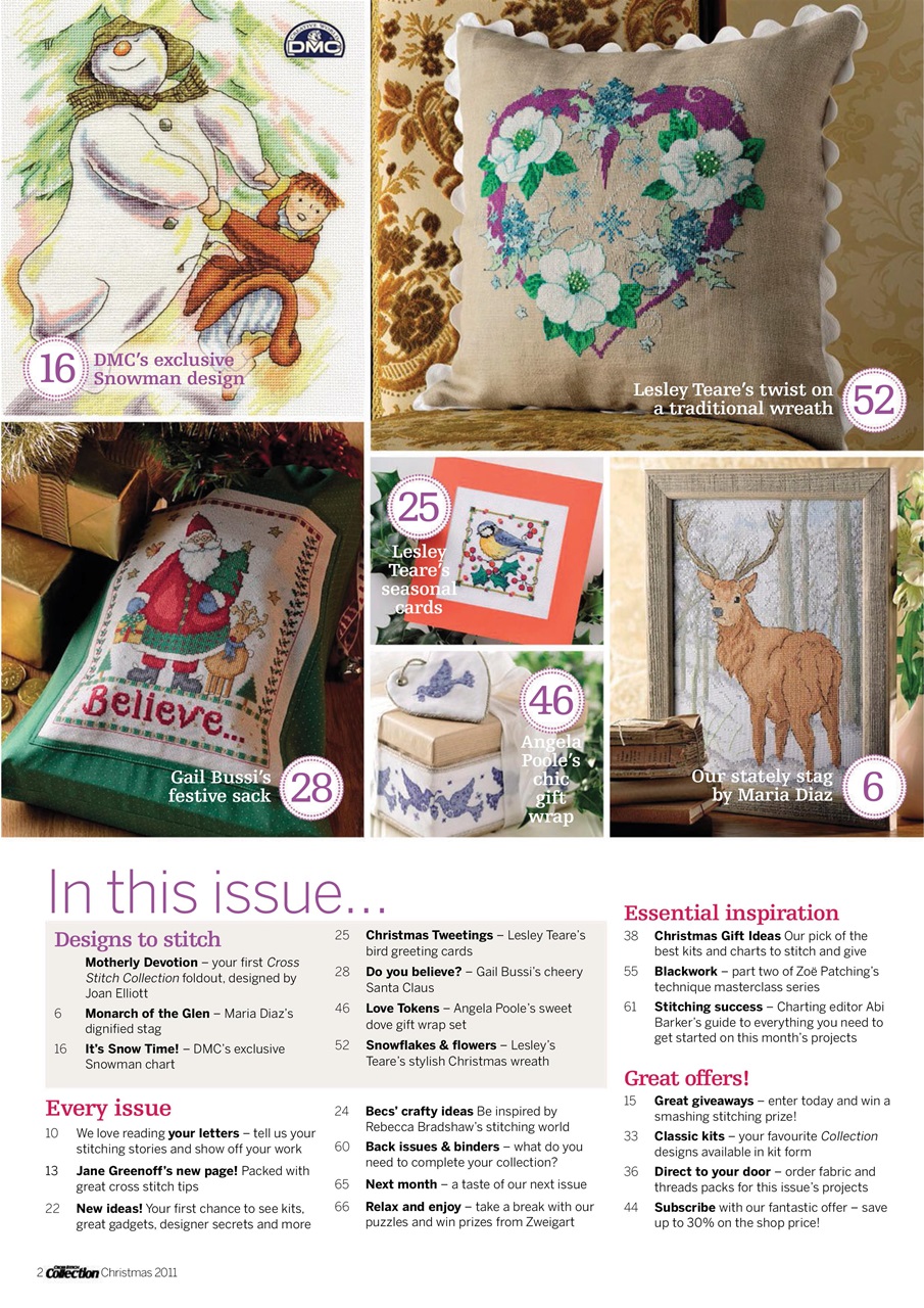 Cross Stitch Collection Preview Pages