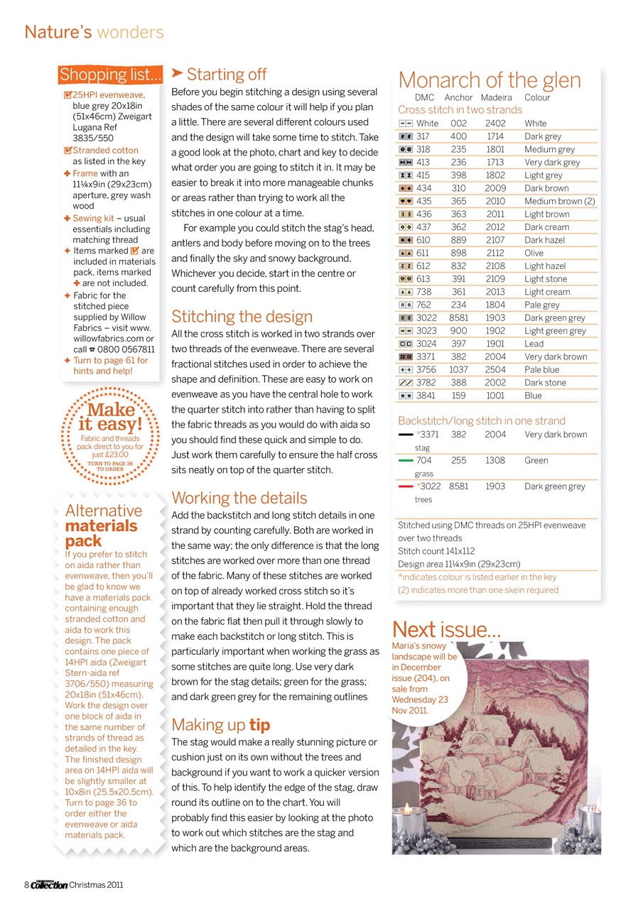 Cross Stitch Collection Preview Pages