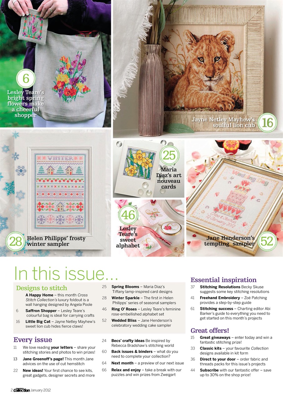 Cross Stitch Collection Preview Pages