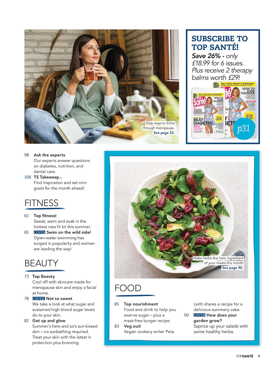 Top Sante Preview Pages