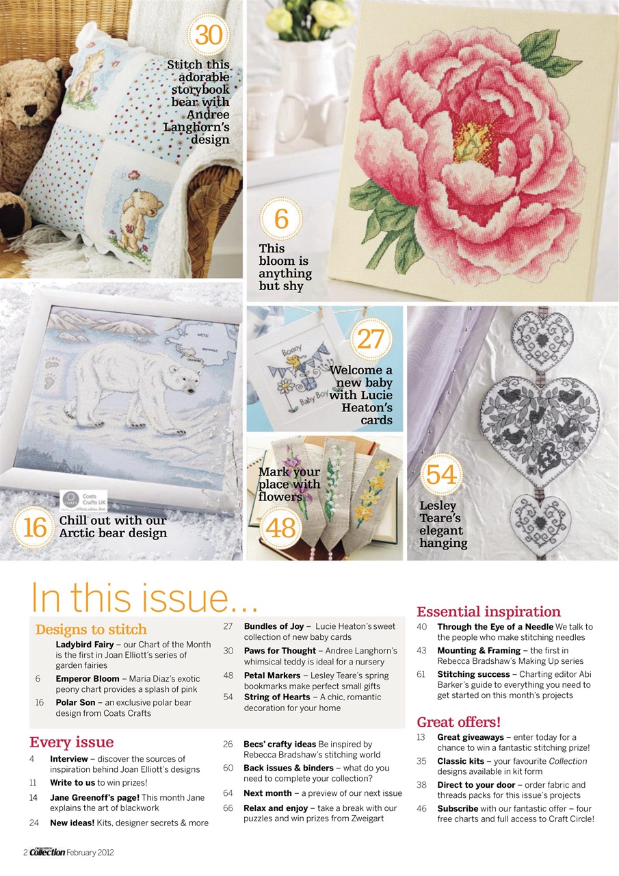 Cross Stitch Collection Preview Pages