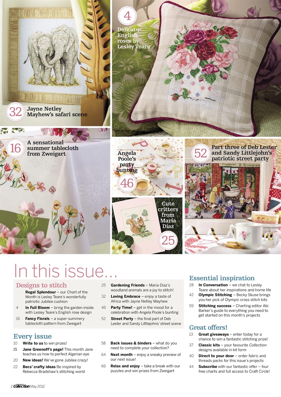 Cross Stitch Collection Preview Pages