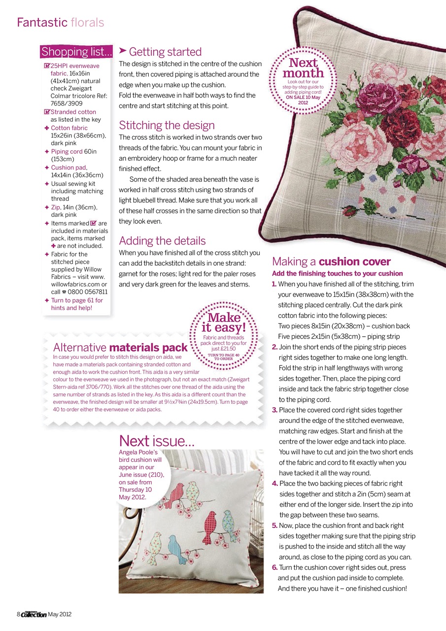 Cross Stitch Collection Preview Pages