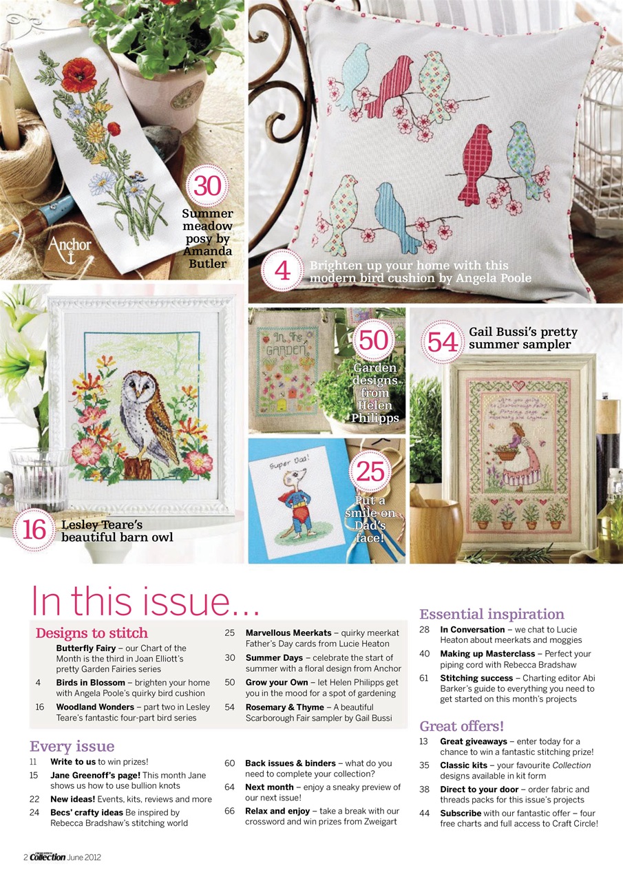 Cross Stitch Collection Preview Pages