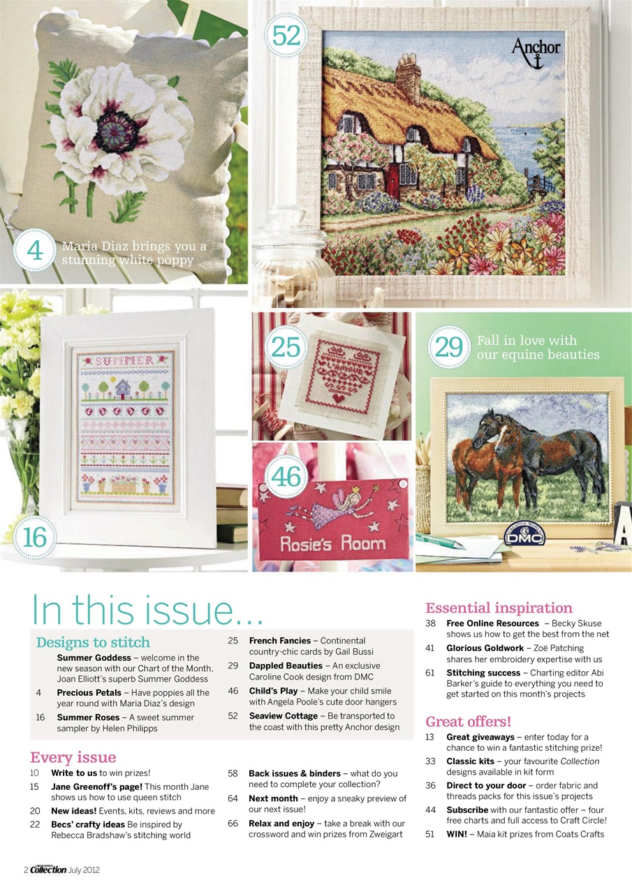 Cross Stitch Collection Preview Pages