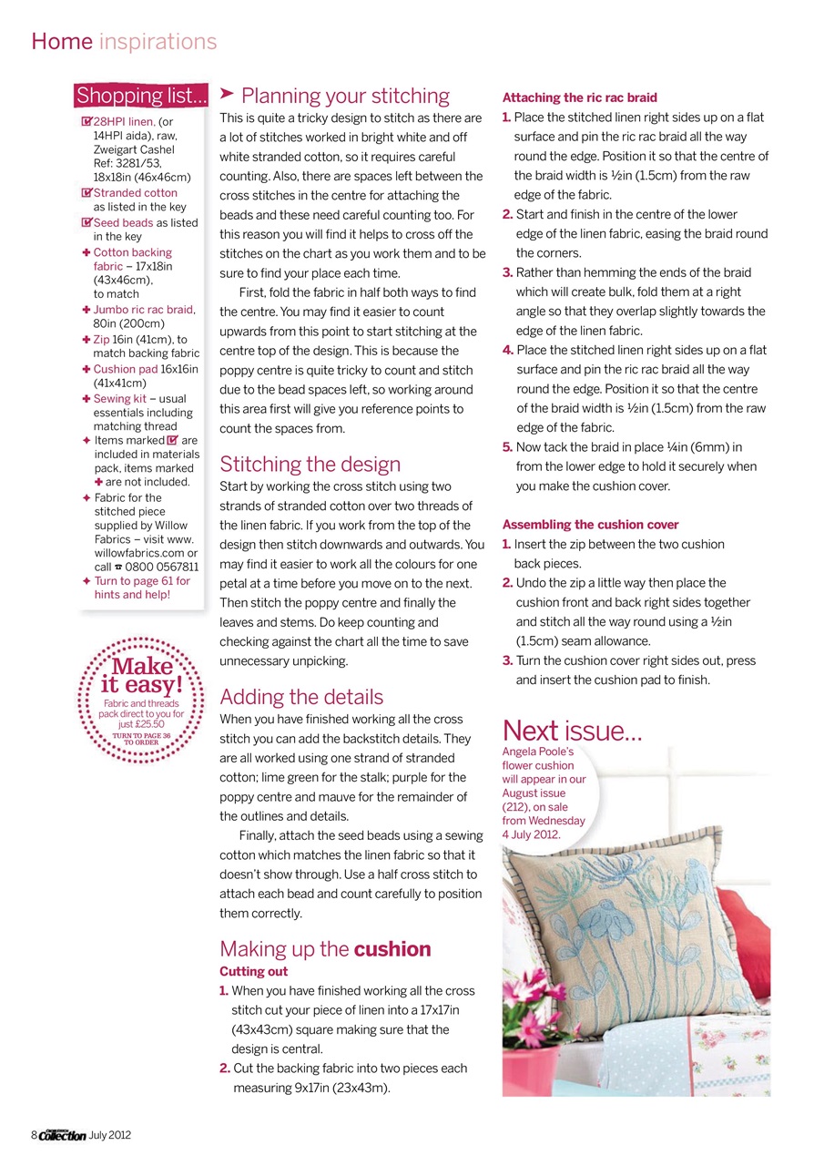 Cross Stitch Collection Preview Pages