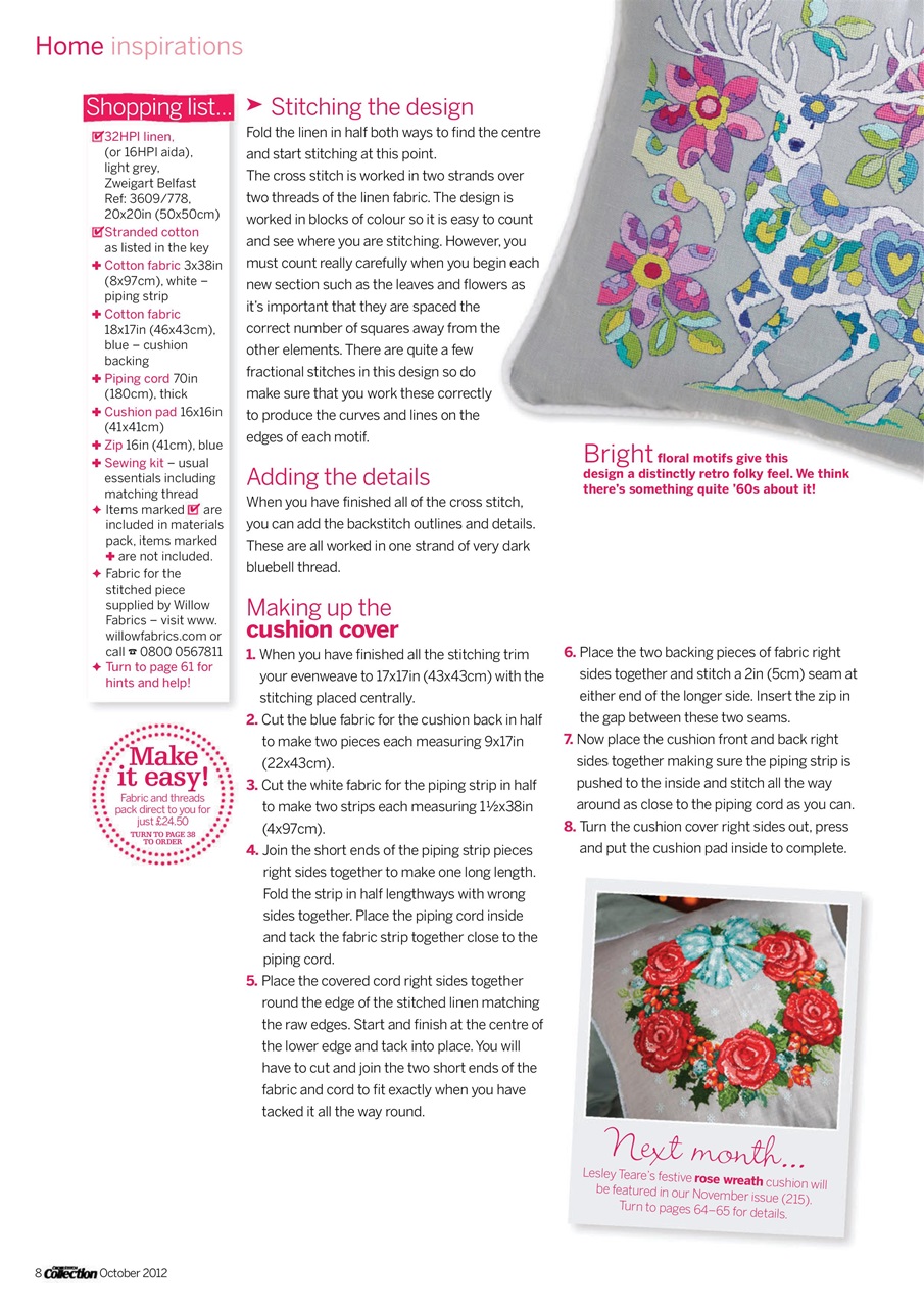 Cross Stitch Collection Preview Pages