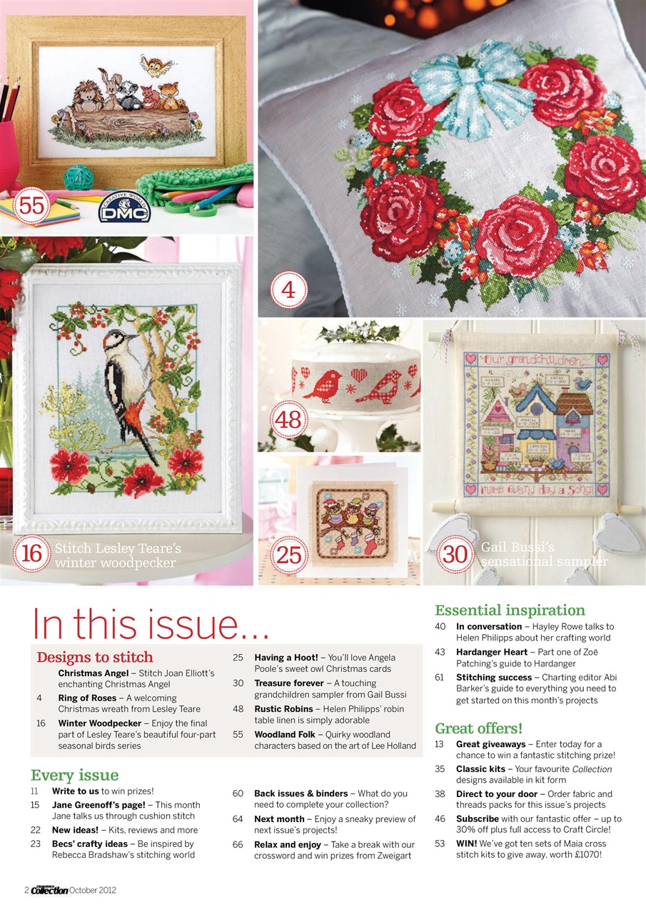 Cross Stitch Collection Preview Pages