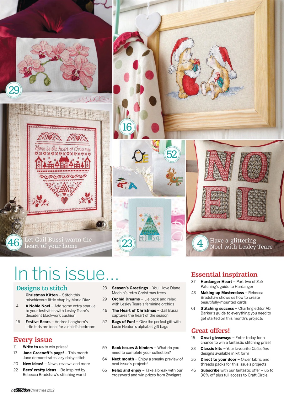 Cross Stitch Collection Preview Pages